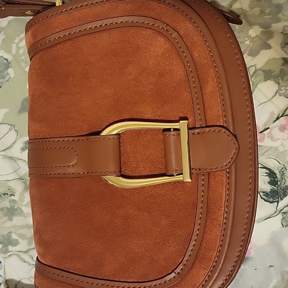 Talbots Saddle Purse - Picture 3 of 9